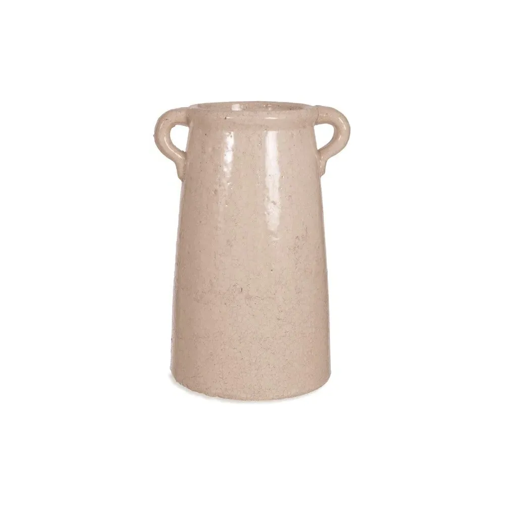 Ravello Small Vase with Handles - Crackle Glaze