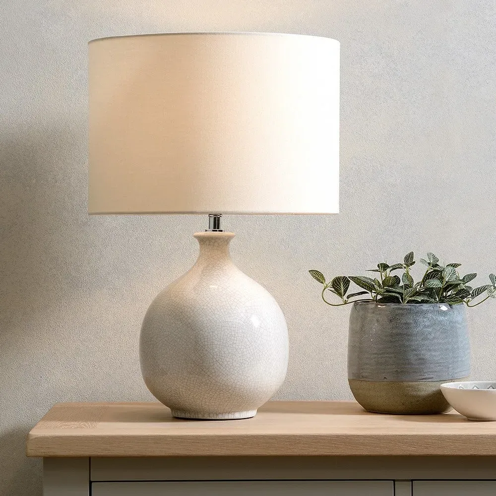 Rissington Crackle Glazed Table Lamp image