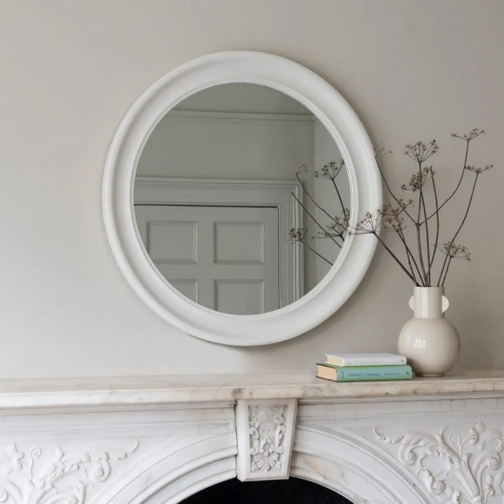Round Mirror - Warm White