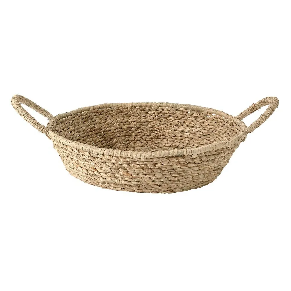 Seagrass Small Round Tray - Natural image