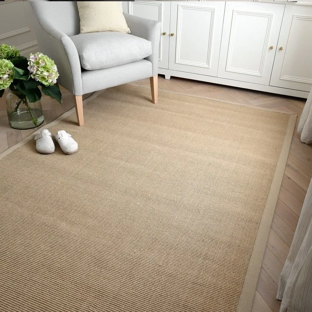Sisal Linen Rug 160x230cm - Linen