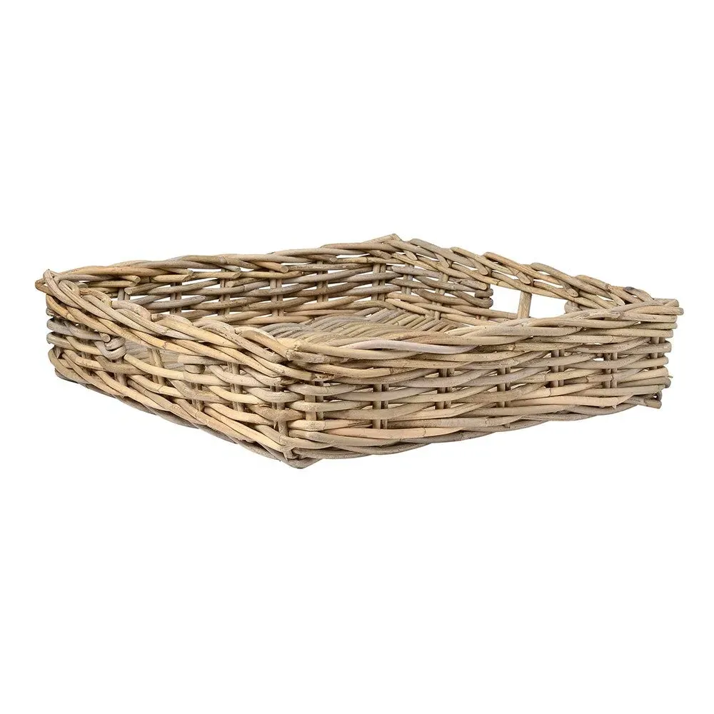 Square Rattan Serving Basket image