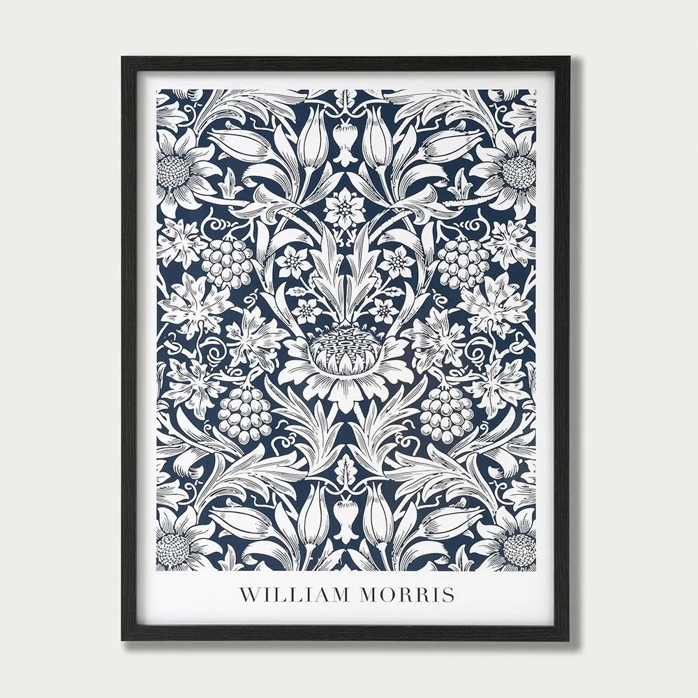 Textiles Exhibition Poster William Morris Wall Art Print