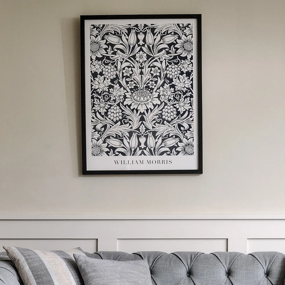 Textiles Exhibition Poster William Morris Wall Art Print