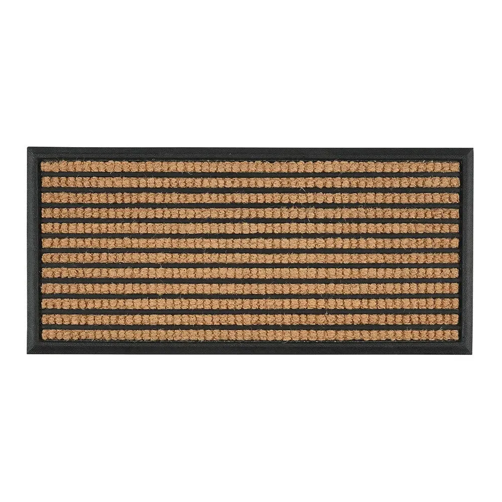 The Cotswold Company Rubber Coir Door Mat - Natural