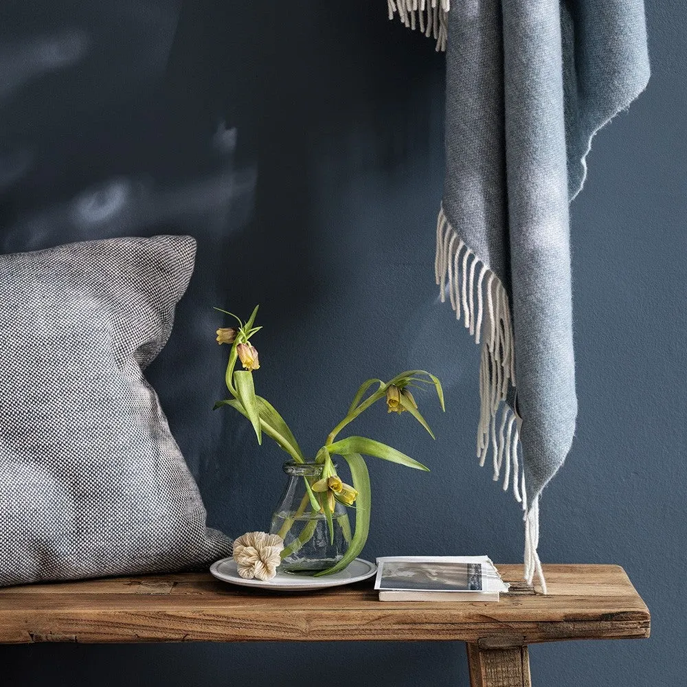 Throw with Cashmere - Sky Blue