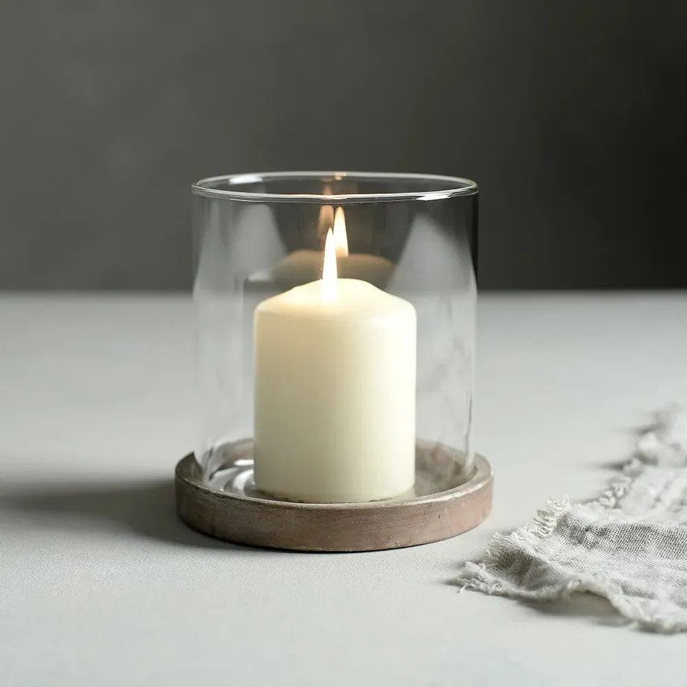 Wadham Hurricane Lantern - Stone