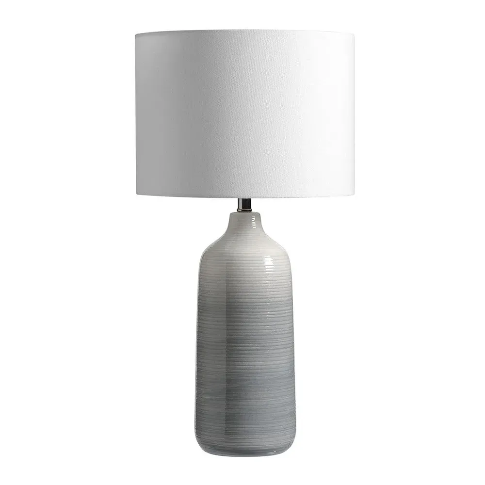 Wilby Ombre Ceramic Table Lamp - Blue and Grey