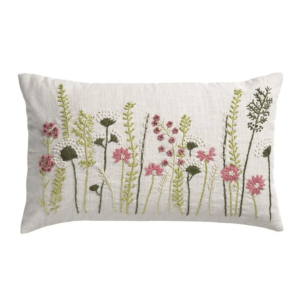 Wildflower Cushion - Rose image