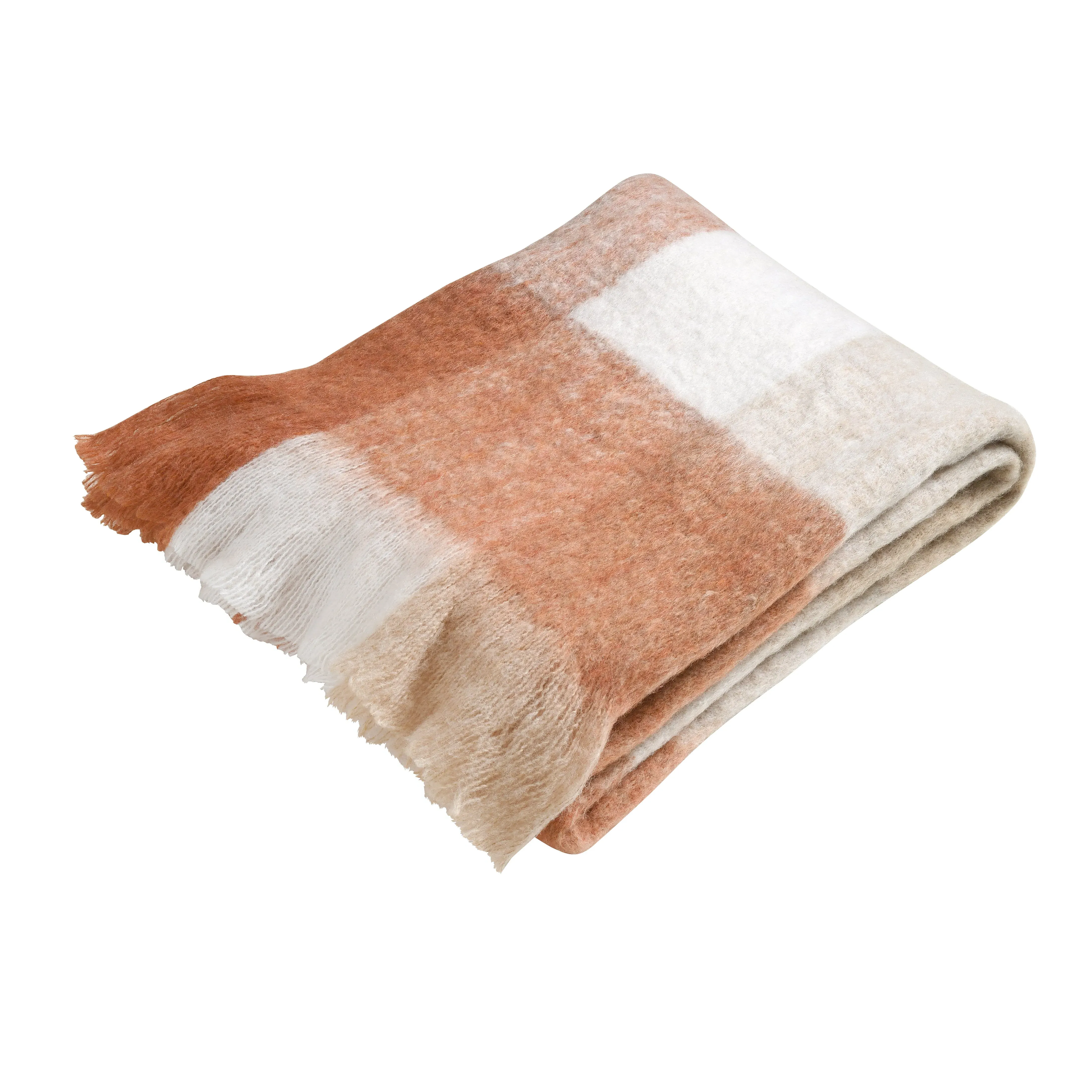 Woodstock Throw - Brick, Wool-Blend image