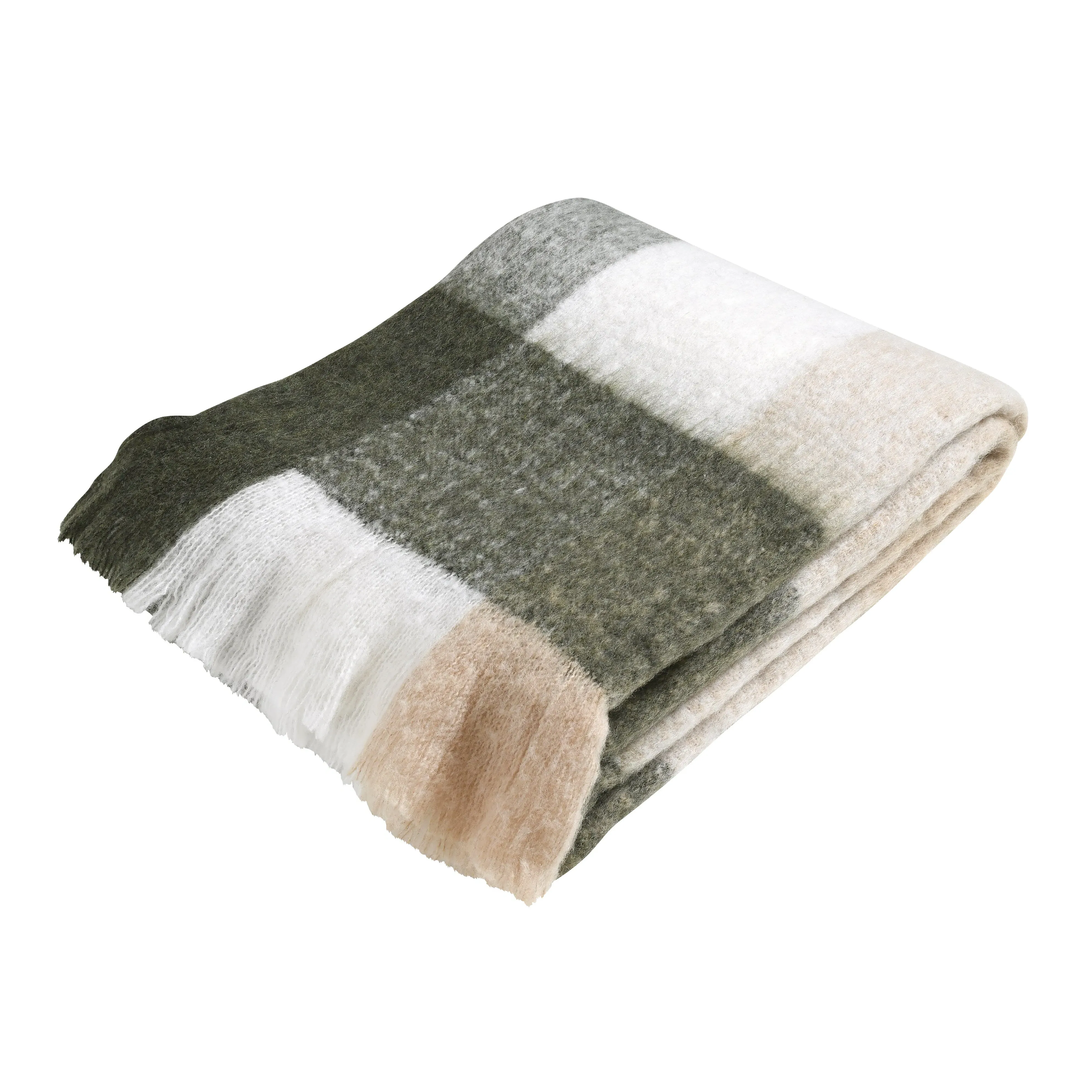 Woodstock Throw - Forest, Wool-Blend