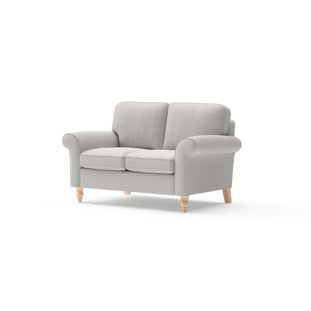 2-Seater Sofa - Grey, Broadway Stripe