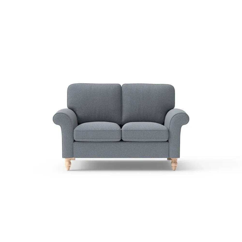 2-Seater Sofa - Navy, Eco Herringbone image