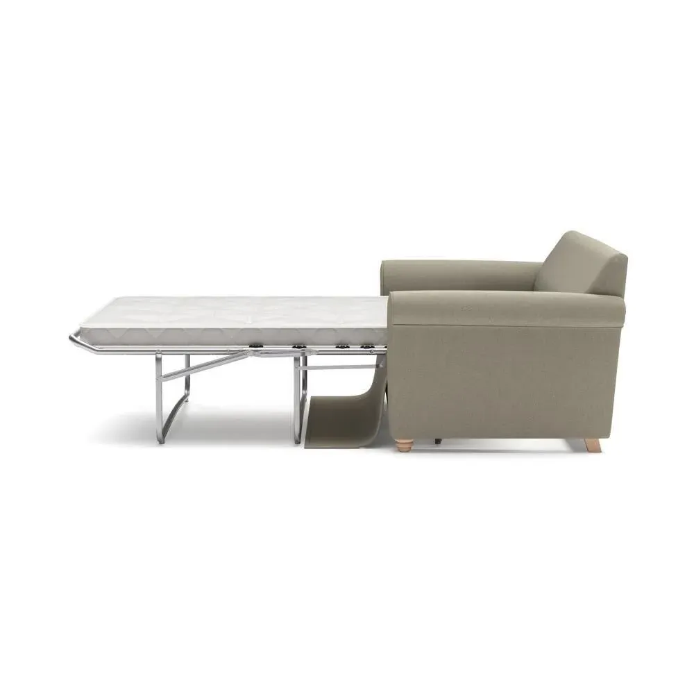 3-Seater Sofa Bed - Mid Grey, House Linen Mix