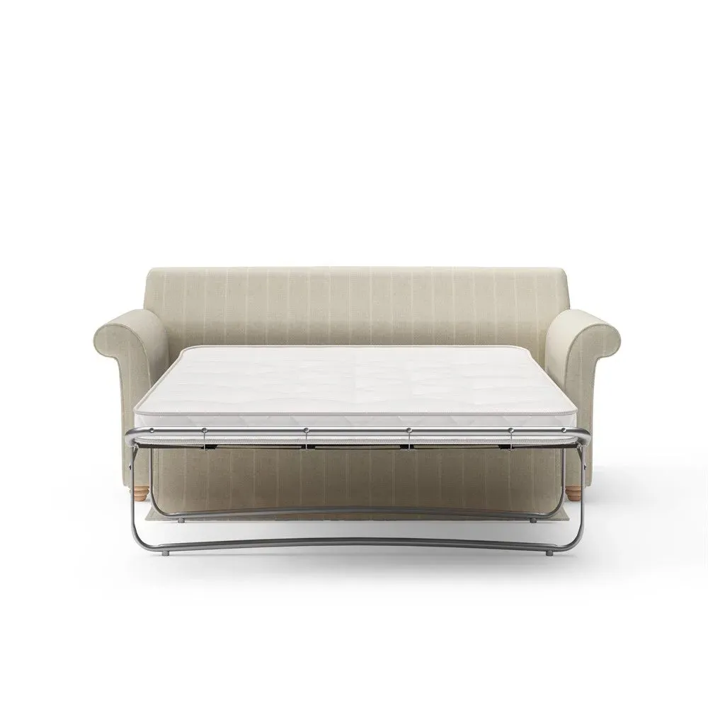 3-Seater Sofa Bed - Natural, Compton Stripe