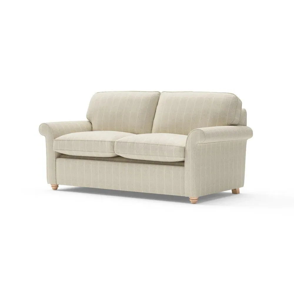 3-Seater Sofa Bed - Natural, Compton Stripe