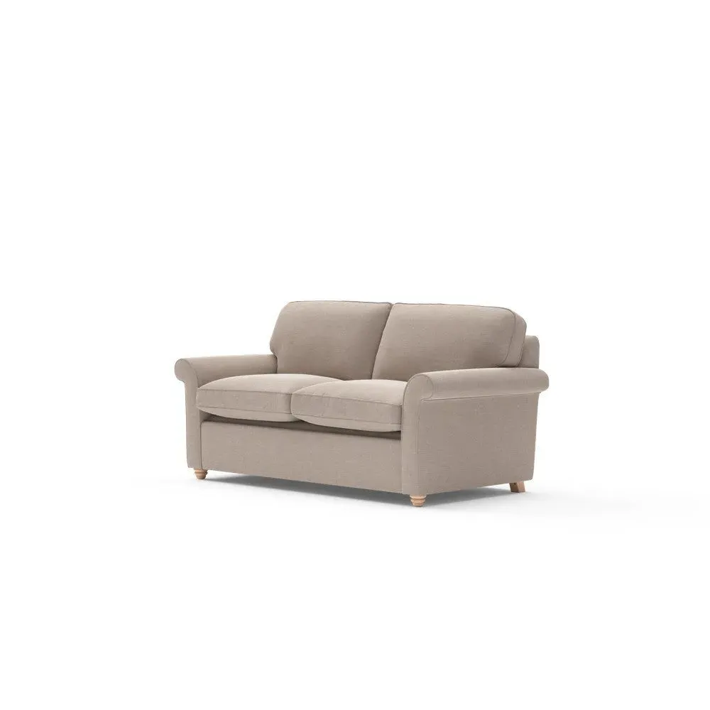 3-Seater Sofa Bed - Natural, Eco Chenille