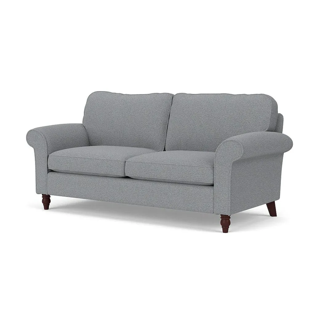 3-Seater Sofa - Blue Marl, House Weave