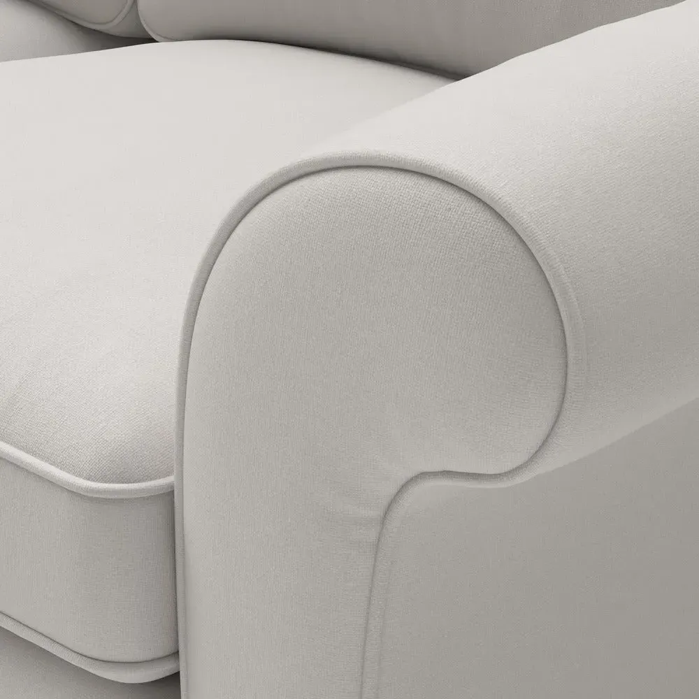 3 Seater Sofa - Dove Grey, House Linen Mix