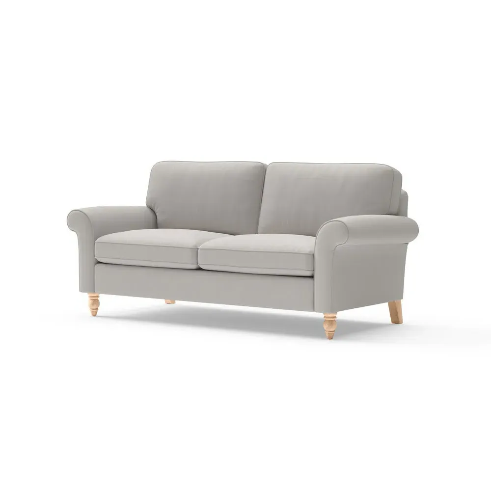 3 Seater Sofa - Dove Grey, House Linen Mix