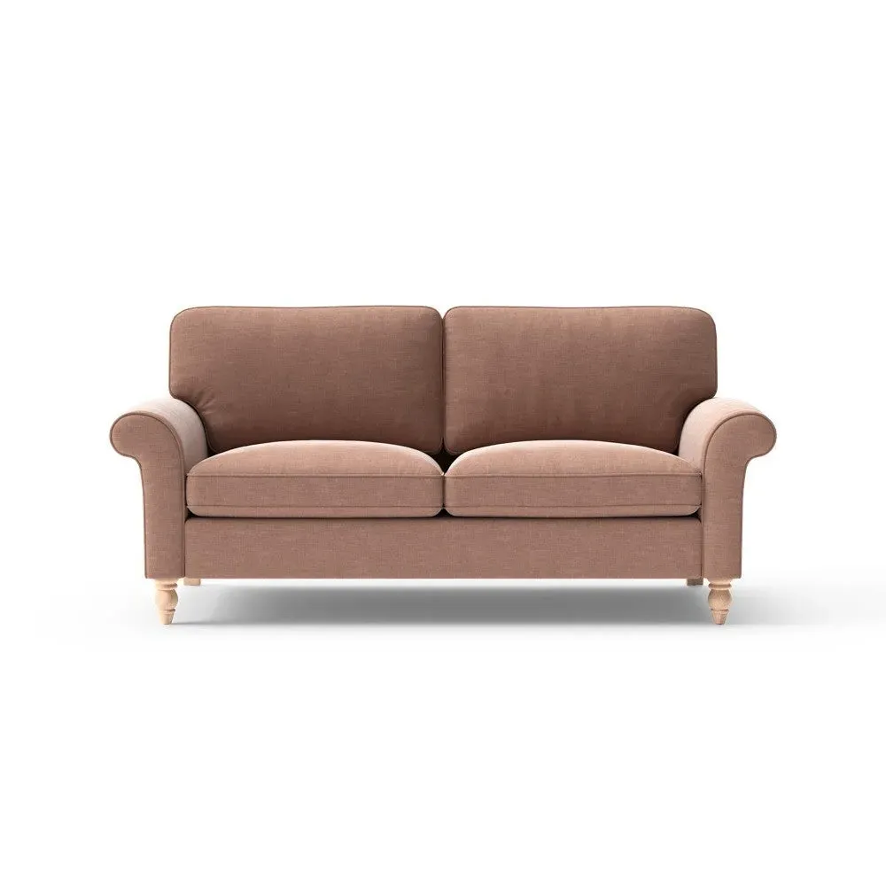 3-Seater Sofa - Dusky Rose, Eco Chenille image