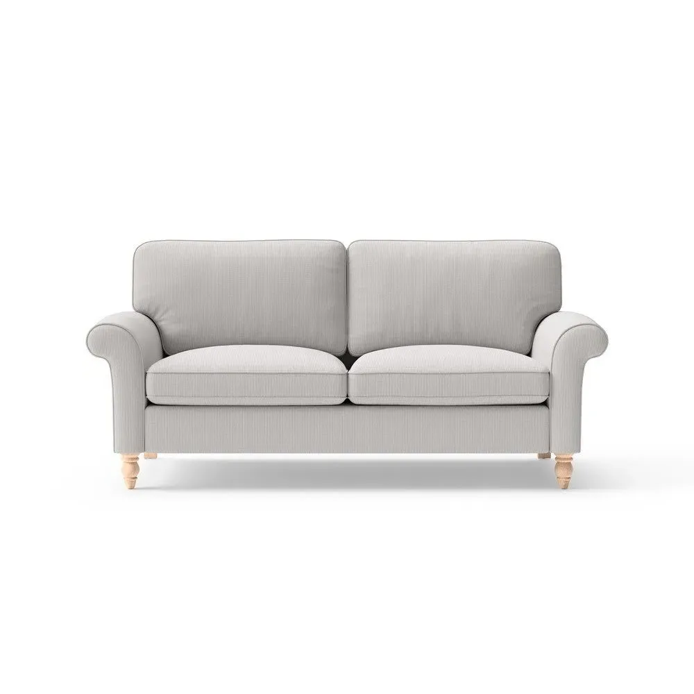 3-Seater Sofa - Grey, Broadway Stripe