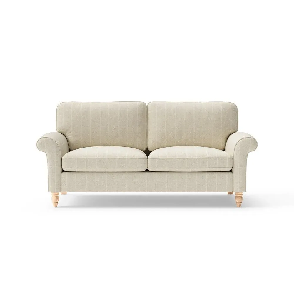 3-Seater Sofa - Natural, Compton Stripe image