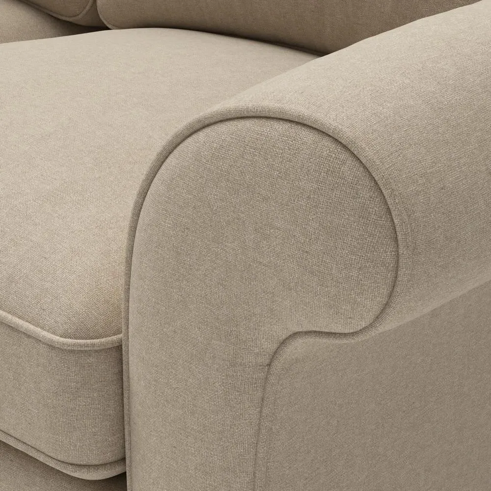 3-Seater Sofa - Natural, House Linen Mix