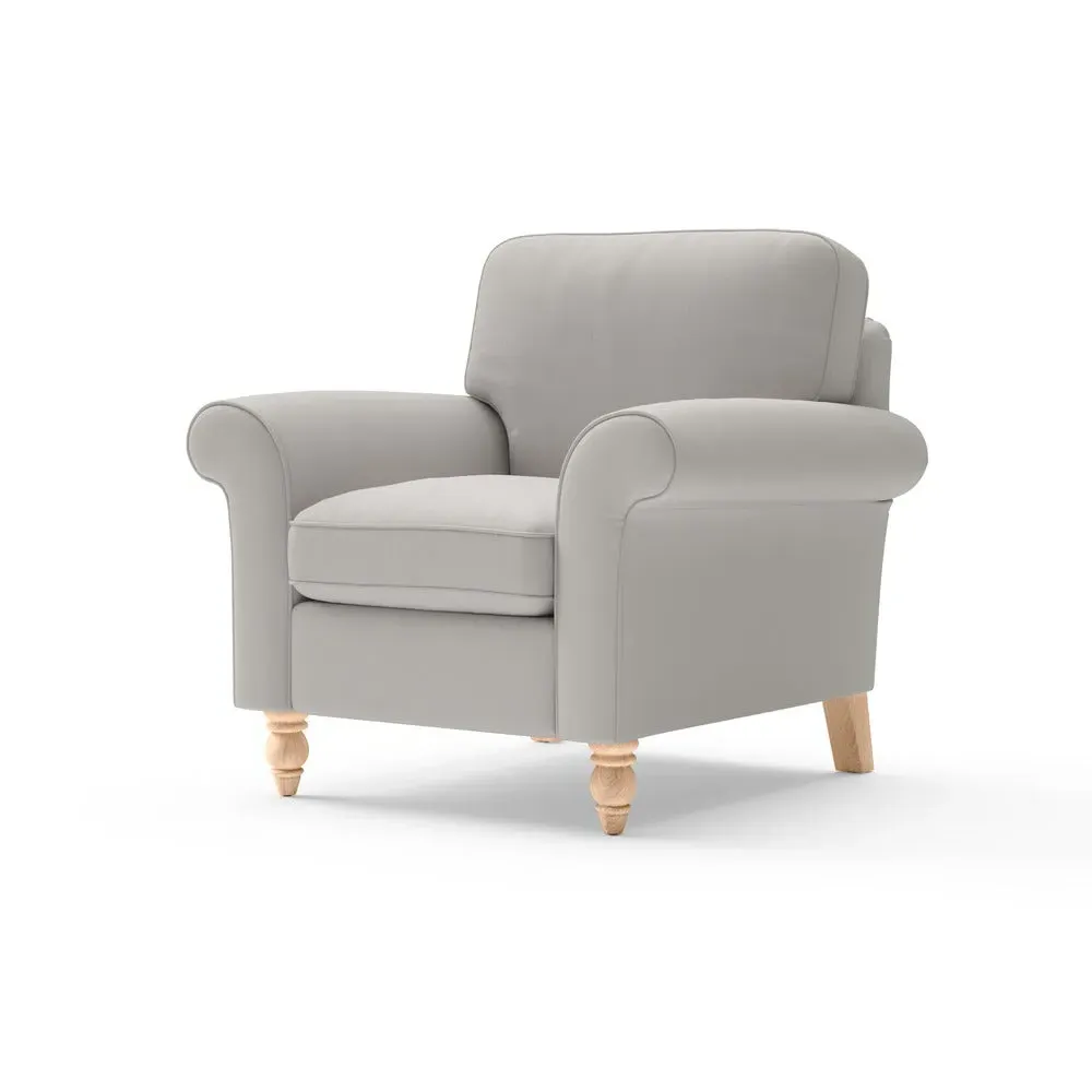 Armchair - Dove Grey, Linen
