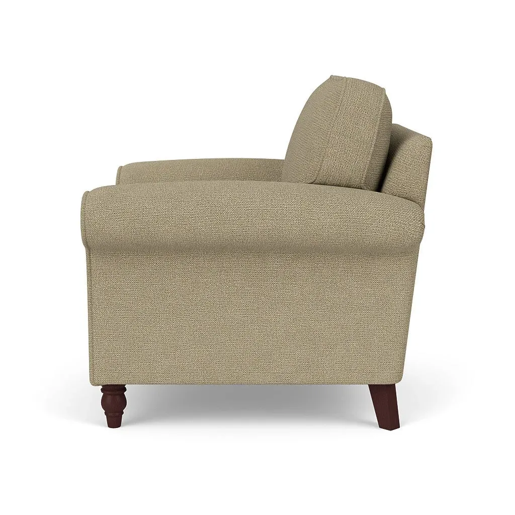 Armchair - Green Marl, House Weave