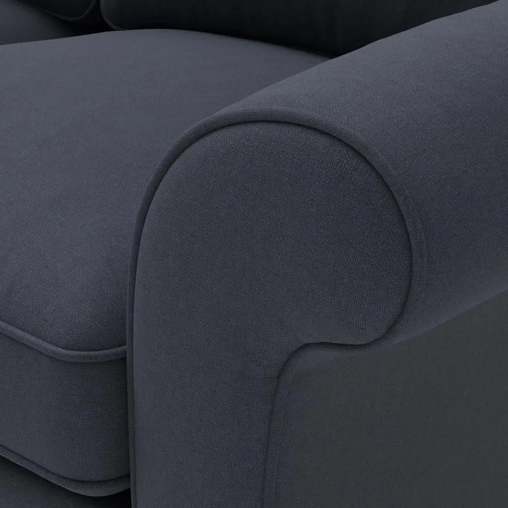 Armchair - Ink Black, Linen