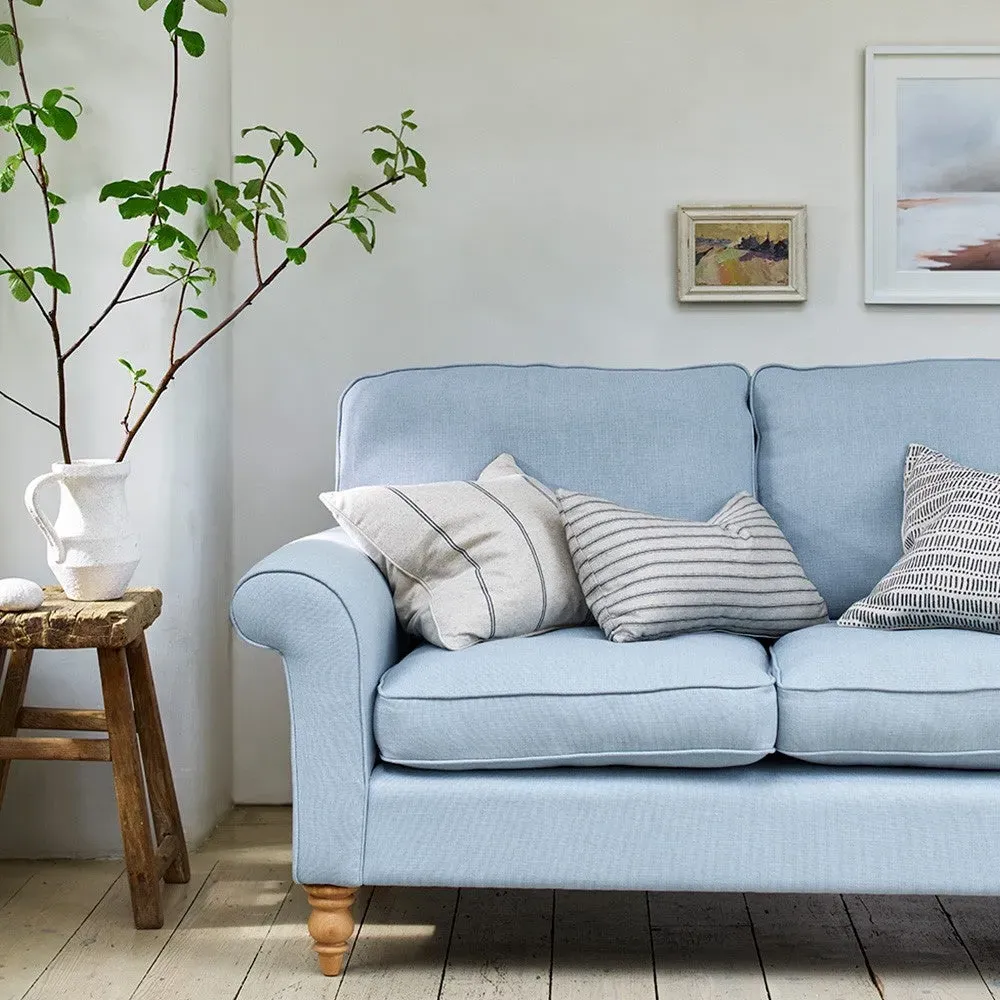 Armchair with Scrolled Arms - Grey