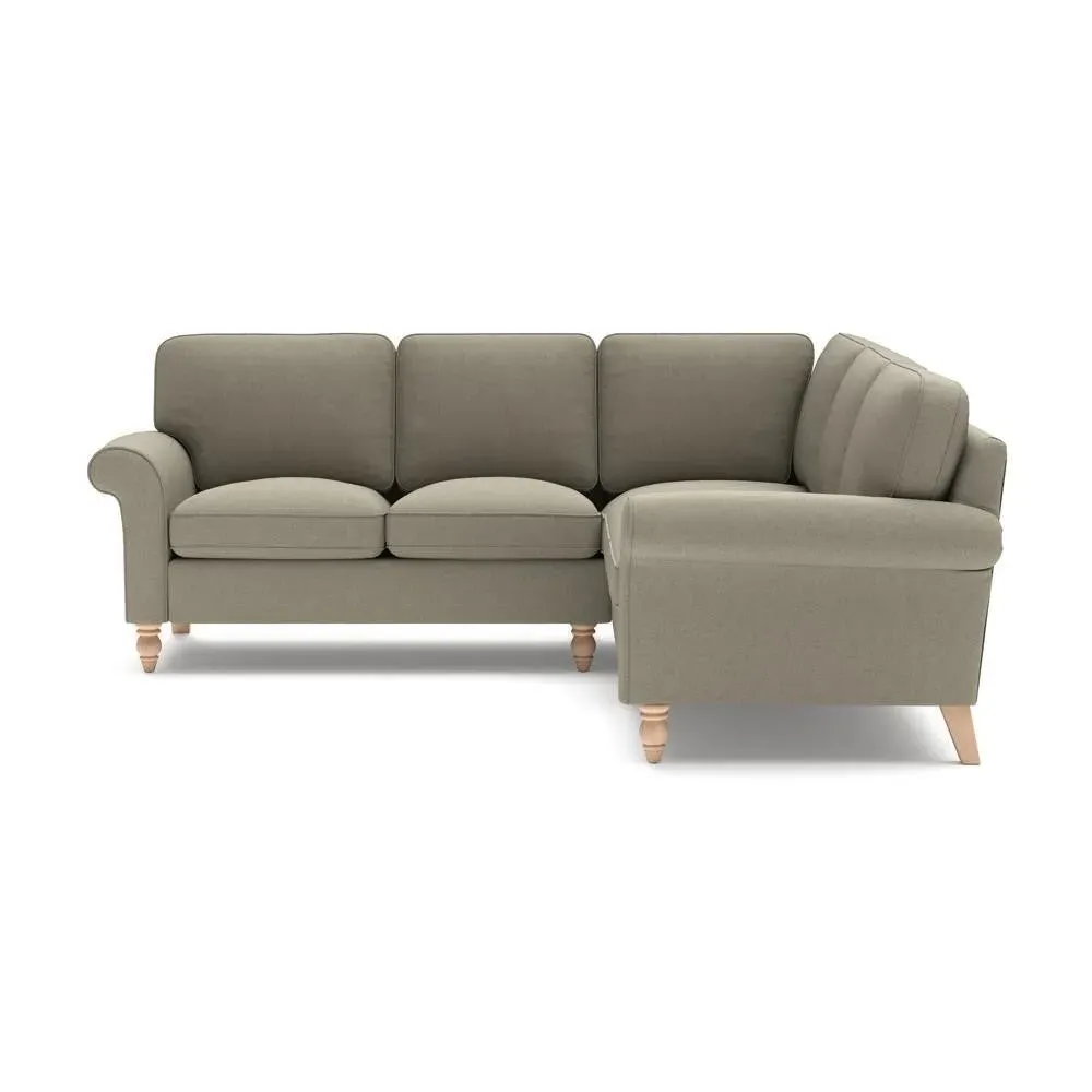 Corner Sofa - Mid Grey, Linen