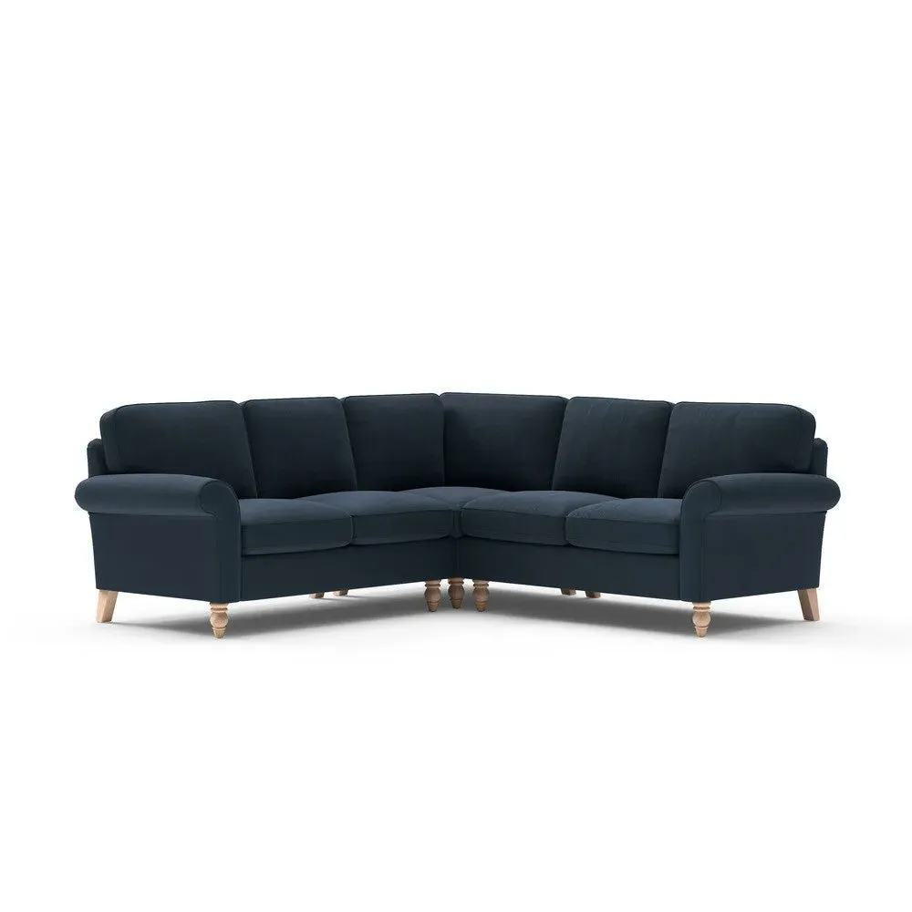 Corner Sofa - Night Sky, Velvet