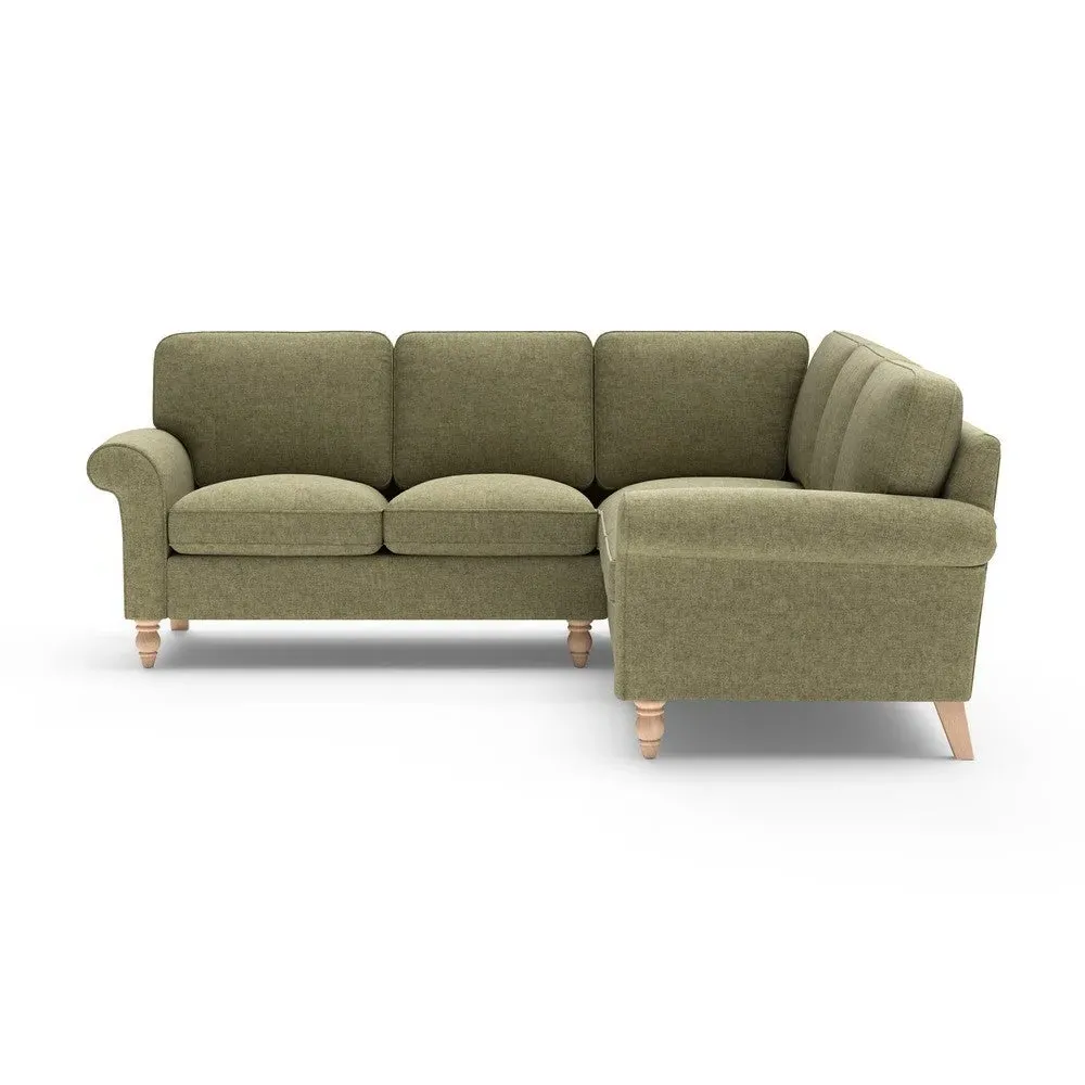 Corner Sofa - Sage, Aquaclean Oxford