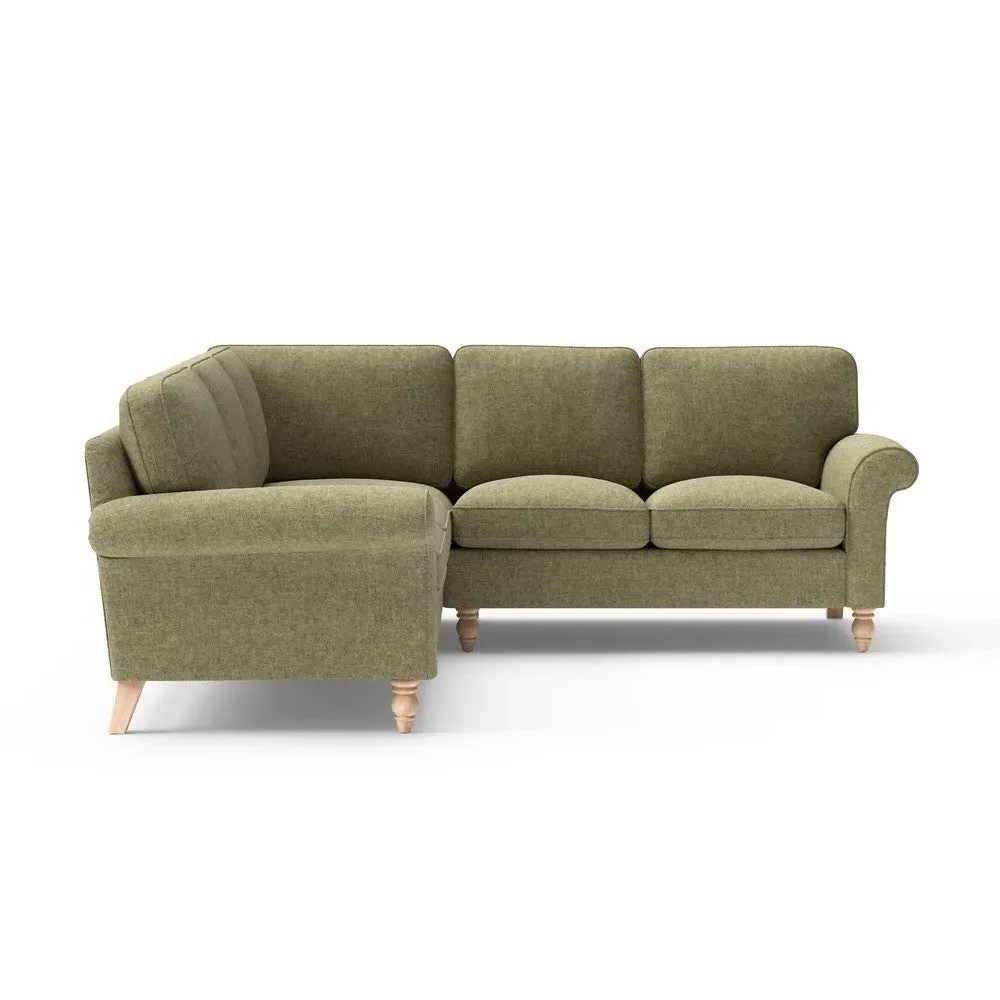 Corner Sofa - Sage, Aquaclean Oxford