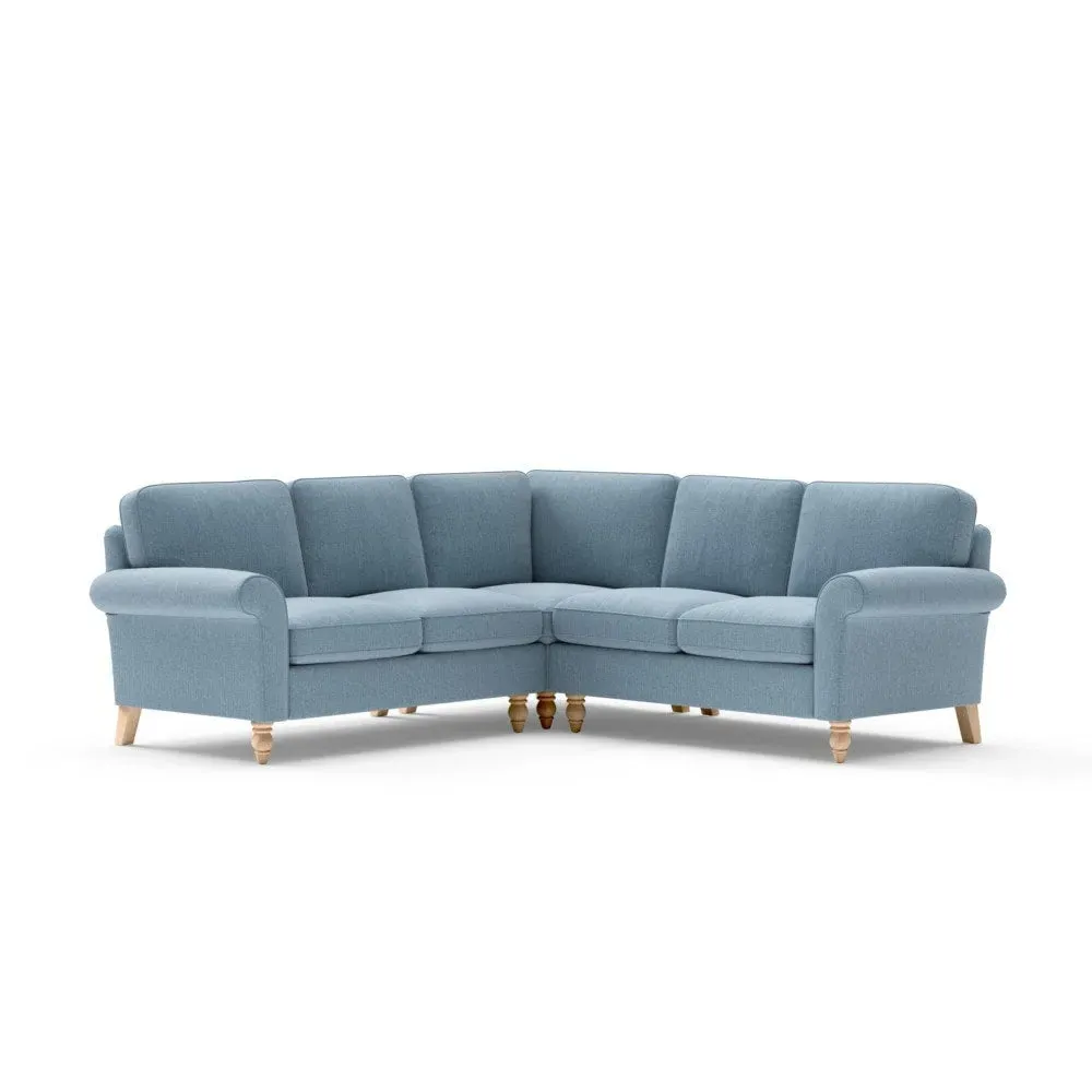 Corner Sofa - Teal, Rustic Weave