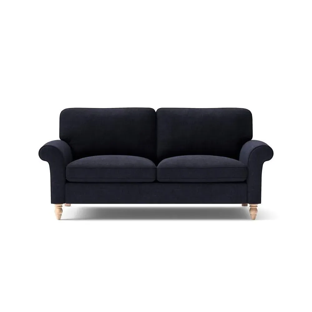 Hurley 3-Seater Sofa - Ink, Eco Chenille