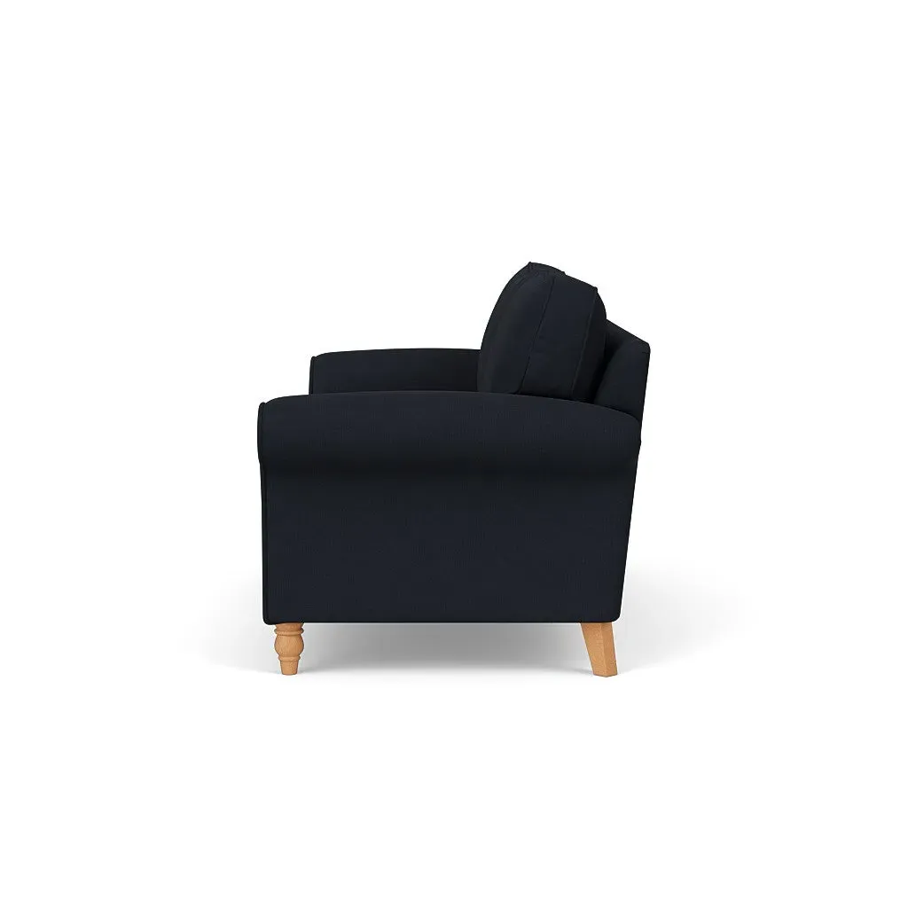 The Cotswold Company 3-Seater Sofa - Ink, House Linen Mix, image 3