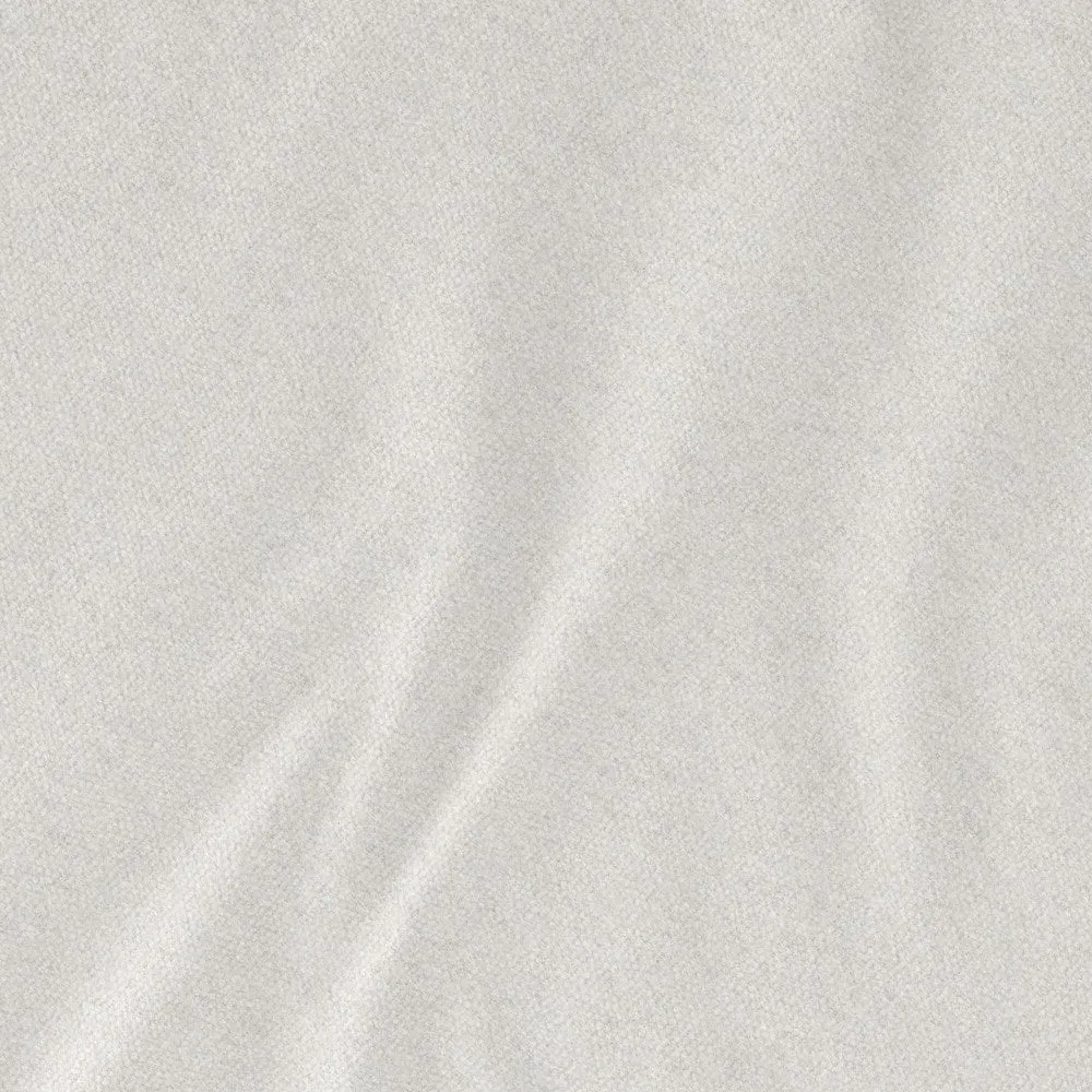 Hurley 3-Seater Sofa - Mid Grey, Chunky Cotton