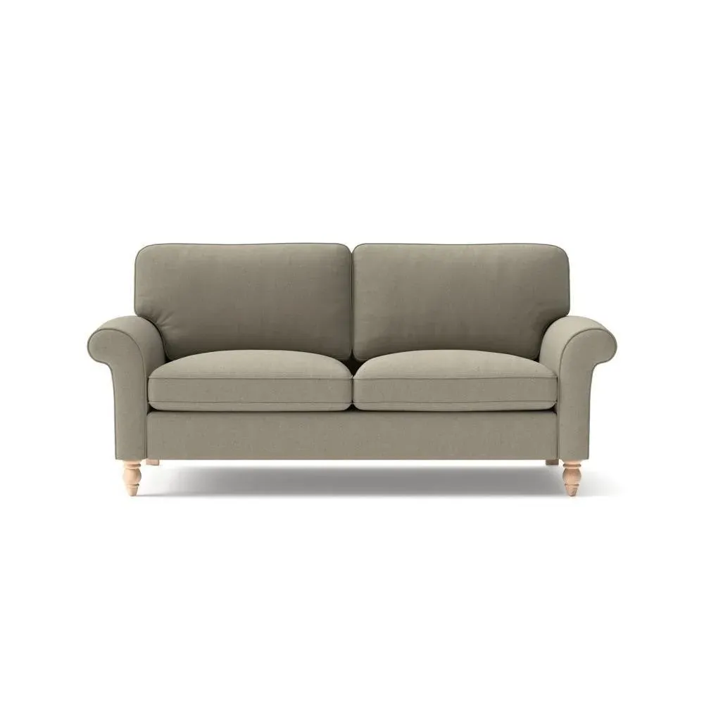 Hurley 3-Seater Sofa - Mid Grey, House Linen Mix image