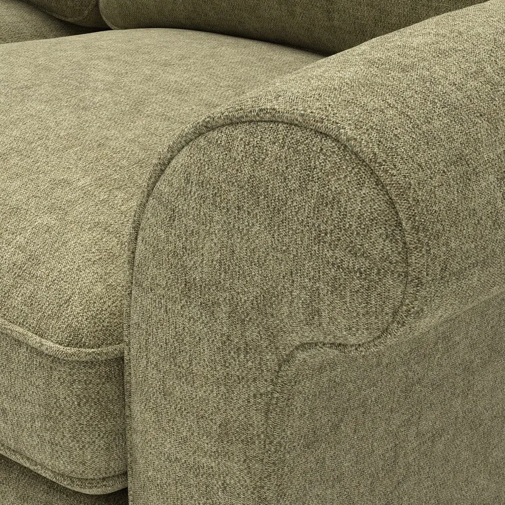 Hurley 3-Seater Sofa - Sage, Aquaclean Oxford