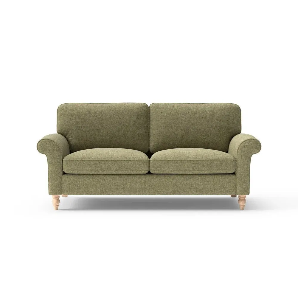 Hurley 3-Seater Sofa - Sage, Aquaclean Oxford image