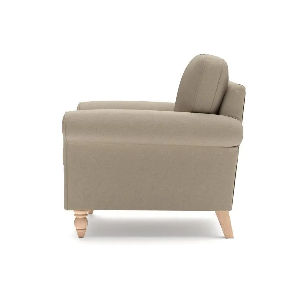 Hurley Armchair - Natural, House Linen Mix