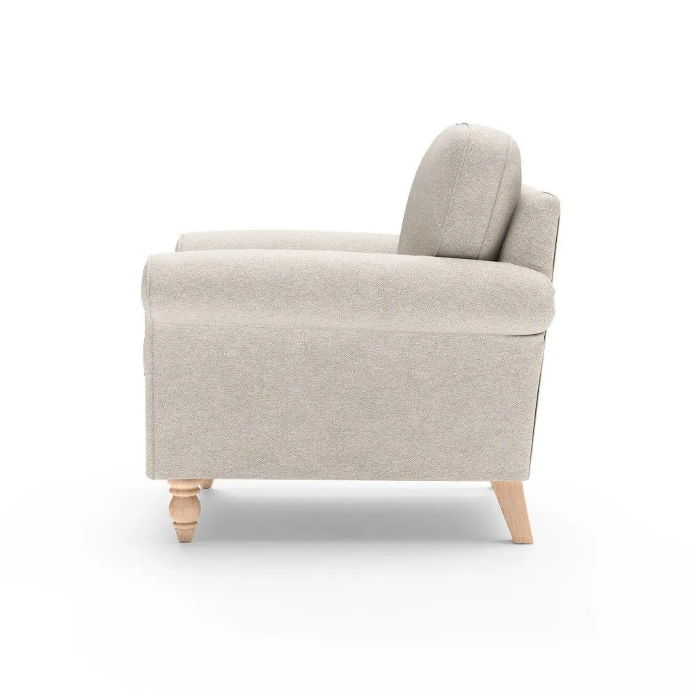 Hurley Armchair - Natural, House Weave