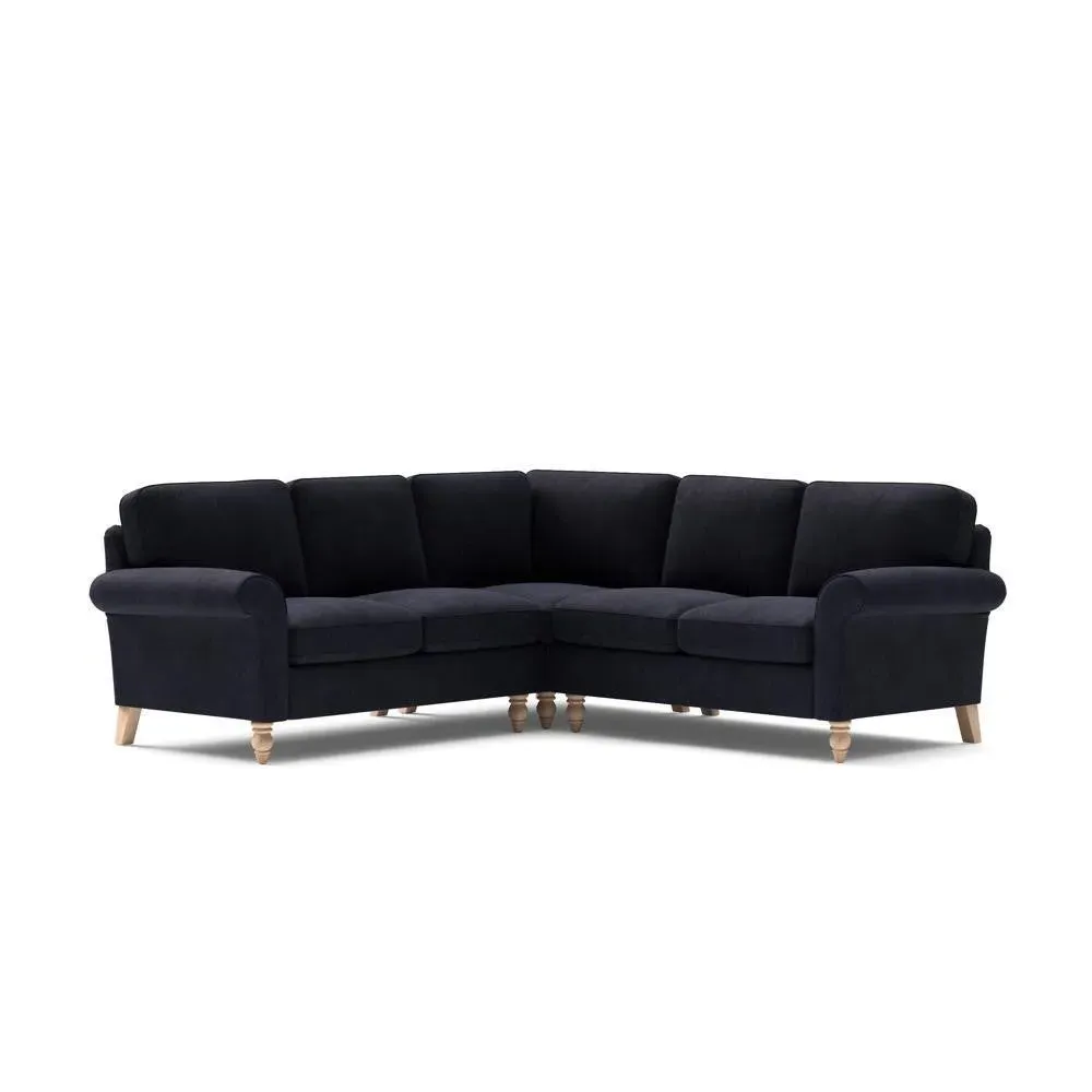 Hurley Corner Sofa - Ink, Eco Chenille