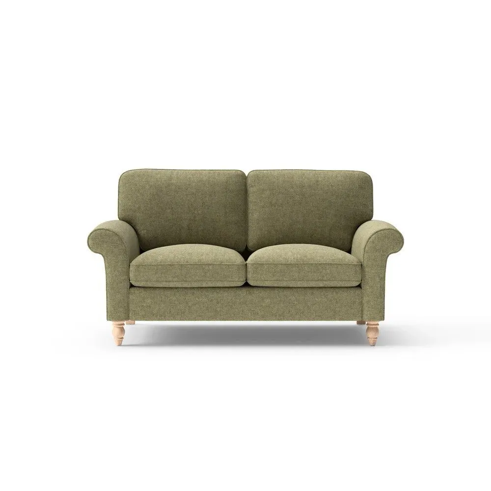 Large 2-Seater Sofa - Sage, Aquaclean Oxford