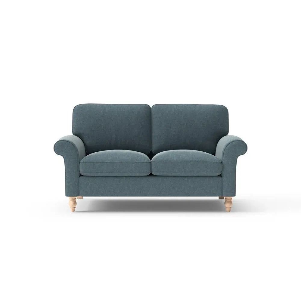 Large 2-Seater Sofa - Teal, Eco Chenille