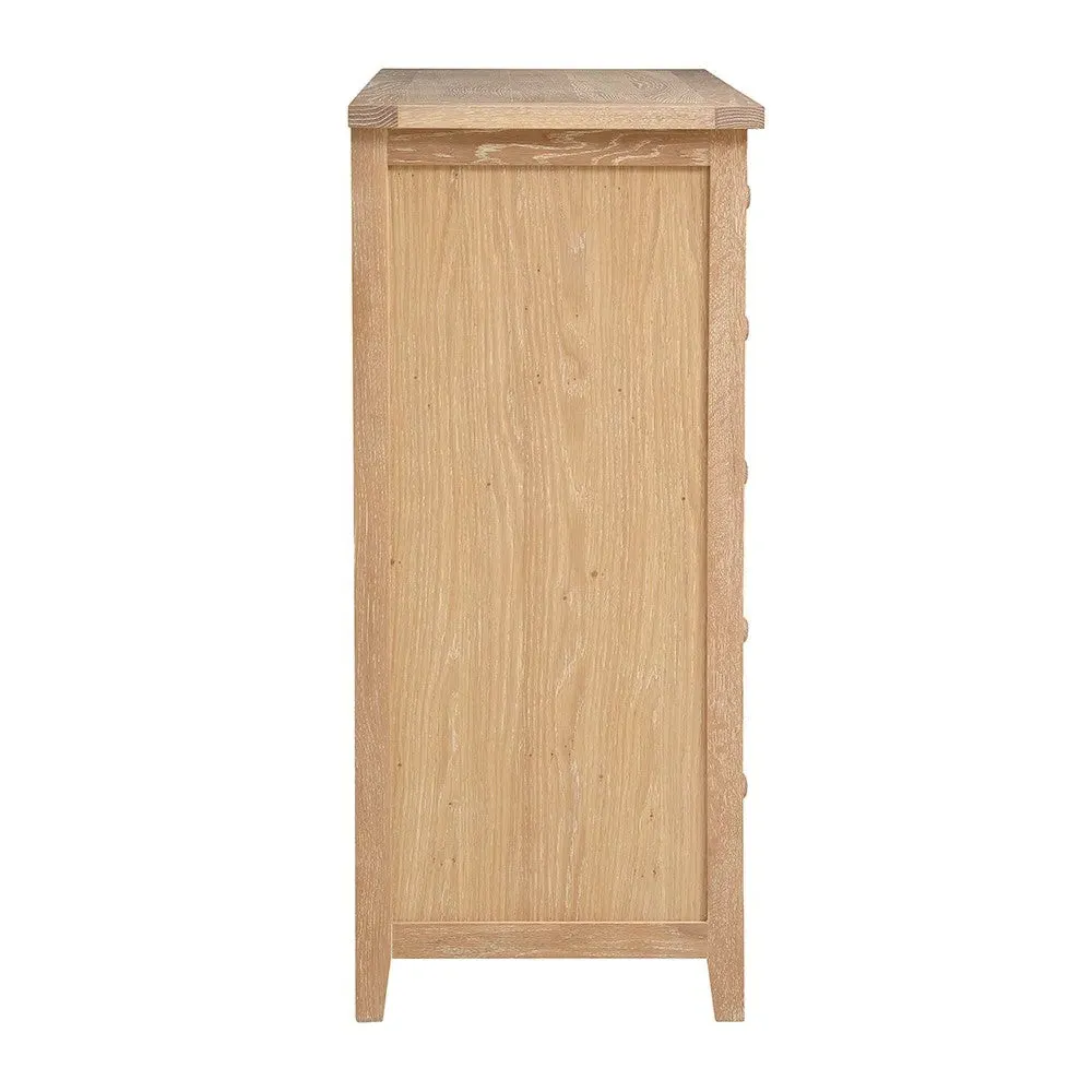 Inglesham 7 Drawer Chest - Whitewash, Oak