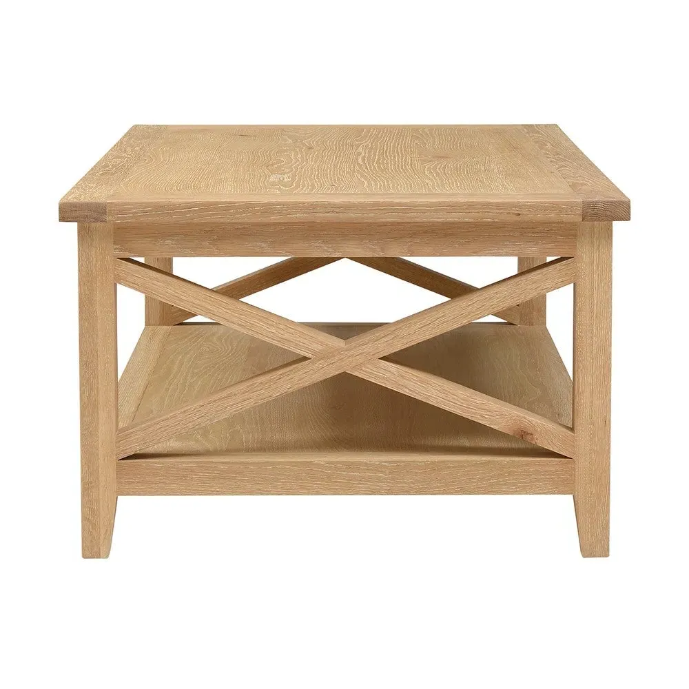 Inglesham Coffee Table - Whitewash, Oak